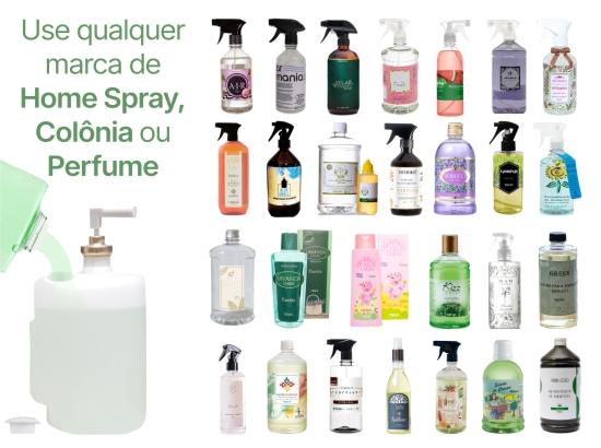 Obs.: a Aromatic Plus não comercializa fragrâncias.
